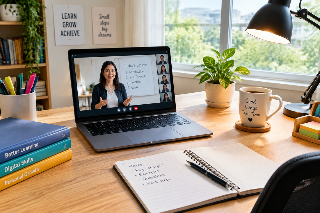 How to Build a Better Desk Setup for Online Classes