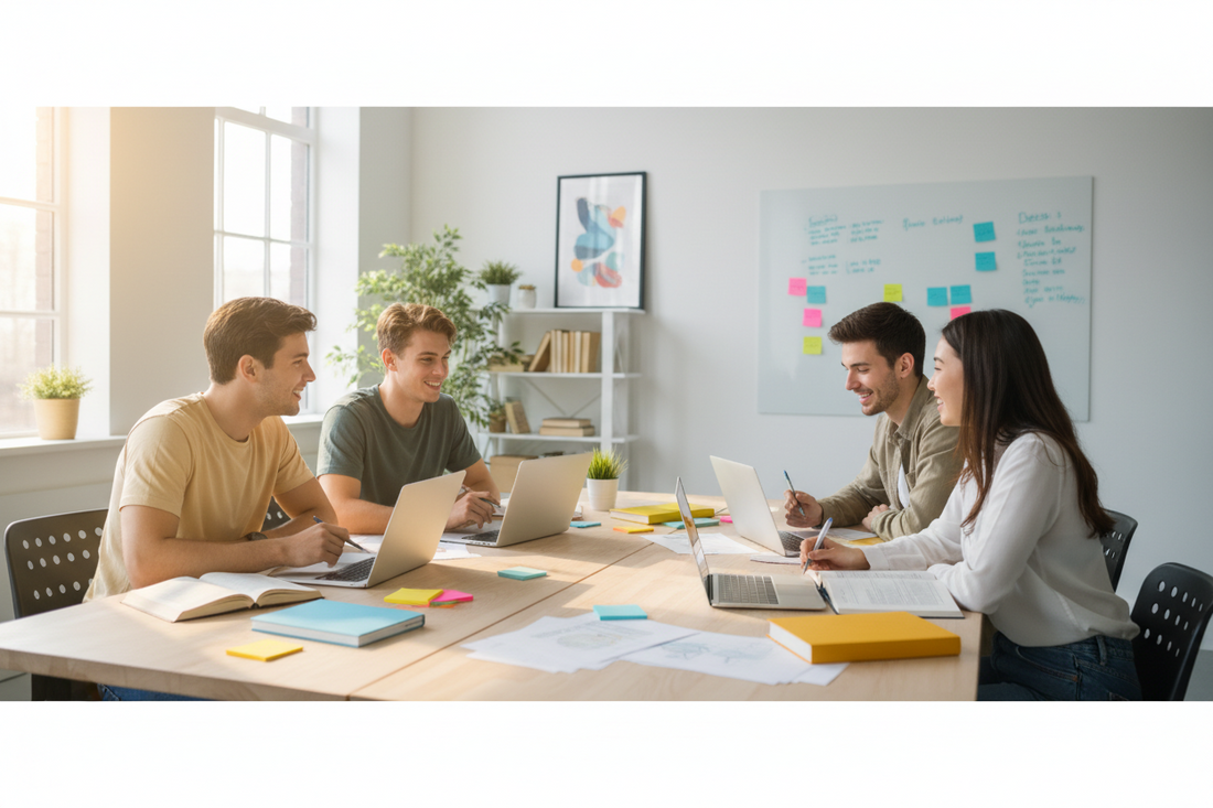 How to Make Group Study Sessions More Productive—and Less Chaotic