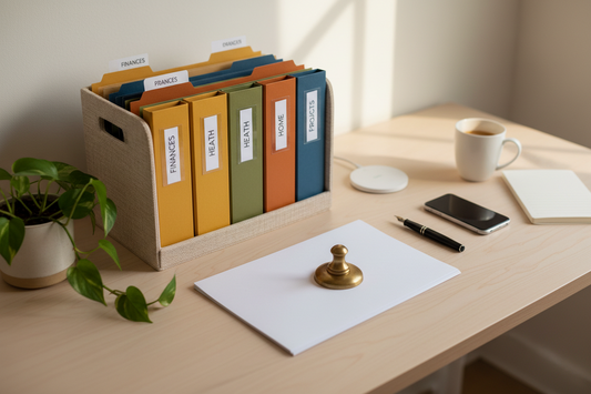 Paper Without the Piles: A Simple Home Filing System Anyone Can Maintain