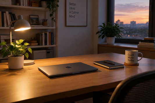 The 5-Minute Shutdown: Why Your Home Office Needs a 'Clean Desk Policy'