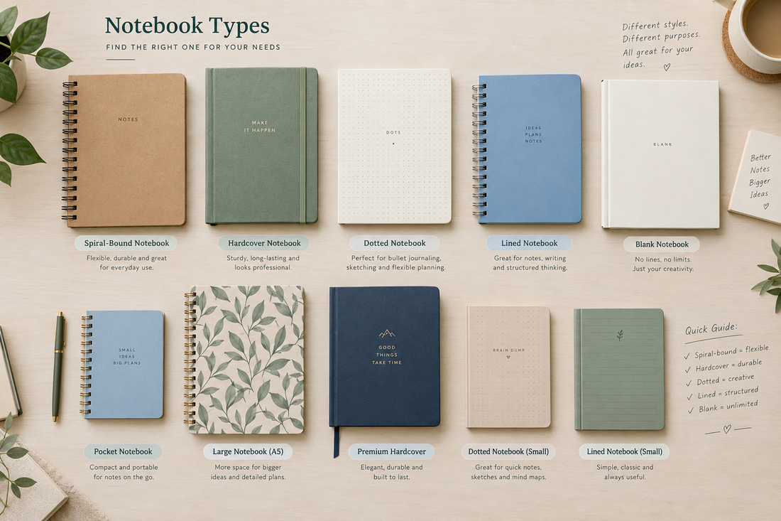 Which Notebook Is Right for You? A Simple Guide to Choosing the Right Format