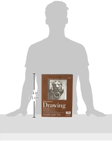 Strathmore (400-104 400 Series Drawing, Smooth Surface, 9x12, 24 Sheets (Pack of 12)