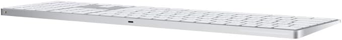 Apple Magic Keyboard with Numeric Keypad: Wireless, Bluetooth, Rechargeable. Works with Mac, iPad, or iPhone; Italian - White