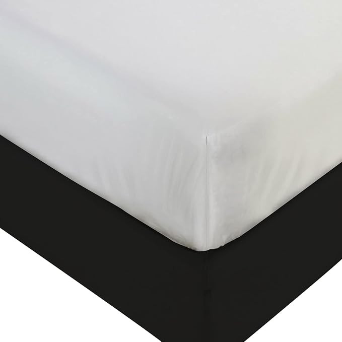 BLISSFORD Plastic Mattress Protector - Heavy Duty, Fitted Vinyl - Plastic Mattress Cover King Size Bed, Rubber Sheets for Bedwetting Adult or Child, 100% Waterproof Sheets King Size