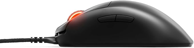 SteelSeries Esports FPS Gaming Mouse – Ultra Lightweight – Prime + Edition – 5 Programmable Buttons – 18K CPI TrueMove Pro Sensor – Magnetic Optical Switches – Customization - RGB Lighting – PC/Mac