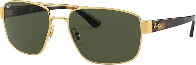 Ray-Ban RB3663 Metal Rectangular Sunglasses