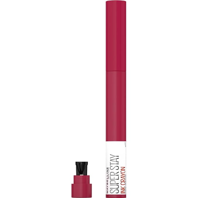 Maybelline Super Stay Ink Crayon Matte Longwear Lipstick Makeup, 120 Be Bold, Be You, 0.04 oz