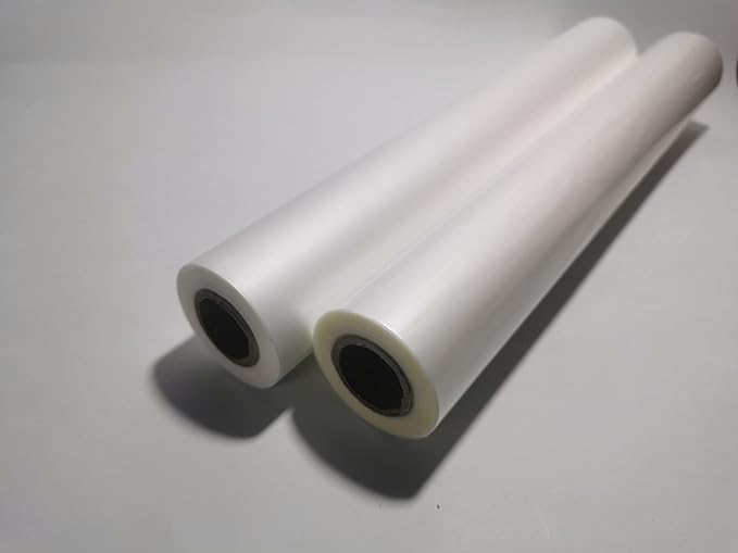 2 Rolls of Film for Thermal Lamination; 1 Matte and 1 Glossy (33cm x 50m Each).