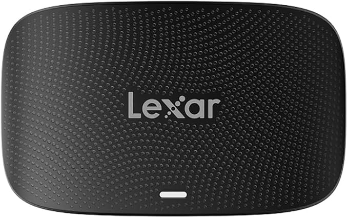 Lexar Professional CFexpress Type B / SD USB 3.2 Gen 2 Reader, Transfer Speeds Up To 10Gbps, Designed for CFexpress Type B and SD Cards (LRW520U-RNBNG)