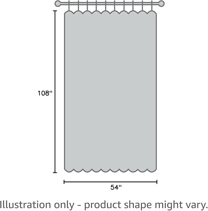 NICETOWN 2 Panels Patio Curtains Outdoor Waterproof, Sticky Tab Top Porch Decor Indoor Outdoor Curtains & Drapes Lightweight & Airy for Garden/Sun Room, White, W54 x L108