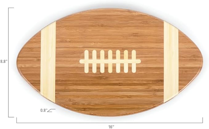 PICNIC TIME NCAA Clemson Tigers Touchdown! Bamboo Cutting Board