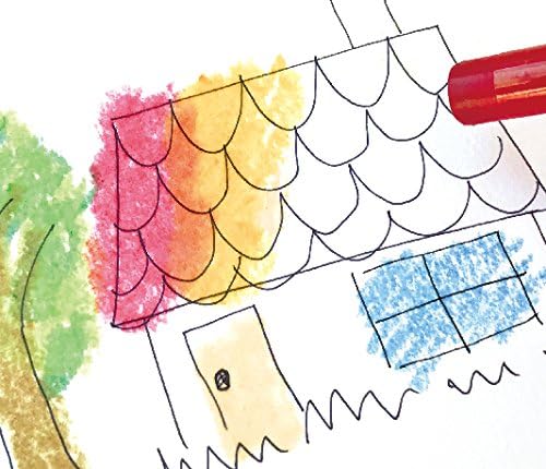 KOKUYO KE-AC27 Transparent Crayons, 10 Colors