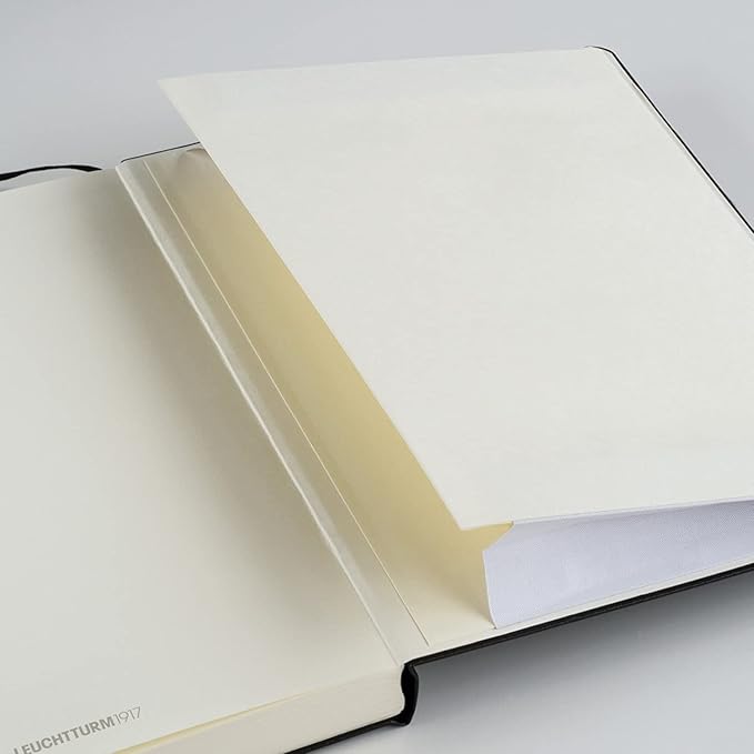 LEUCHTTURM1917 - Notebook Hardcover Medium A5-251 Numbered Pages for Writing and Journaling (Pacific Green, Squared)