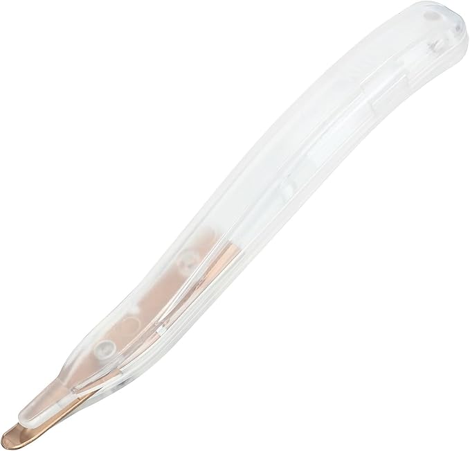 Staple Remover Professional Magnetic Staple Remover Puller Staples Remover Staple Removal Tool for School Office Home (Clear)