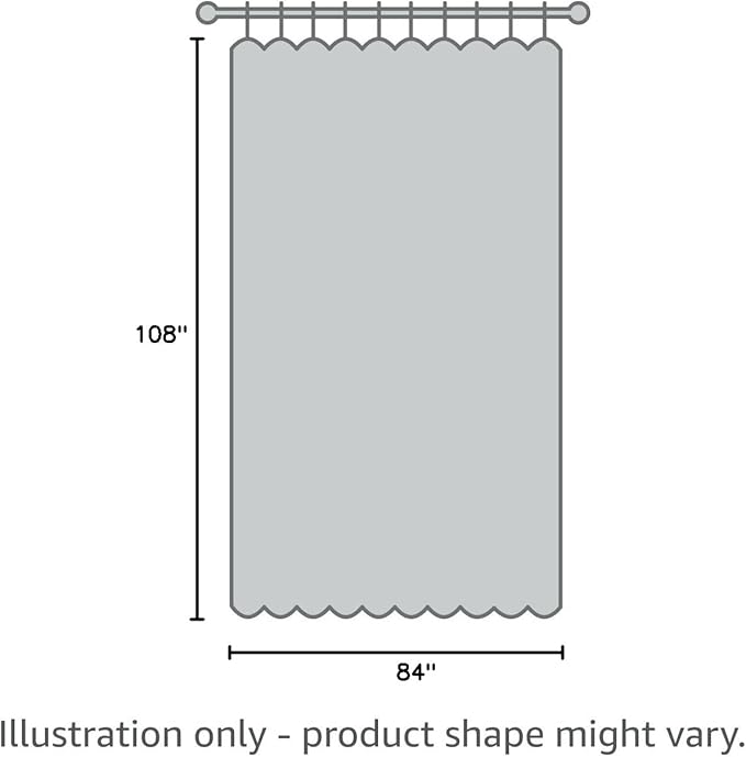 NICETOWN 2 Panels Outdoor Curtainss for Patio Waterproof 108" L Public Dividers, Detachable Tab Top Blackout Thermal Insulated Privacy Outdoor Drapes for Arbor/Porch, Navy Blue, 84" Wide