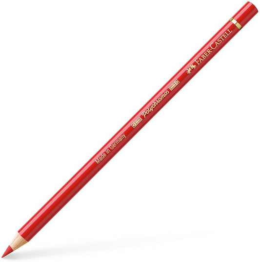 Faber-Castell Polychromos Artists' Single Pencil - Colour 118 Scarlet Red