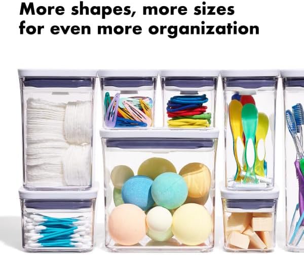 OXO Good Grips POP Container - Rectangle Tall 3.7 Qt, transparent