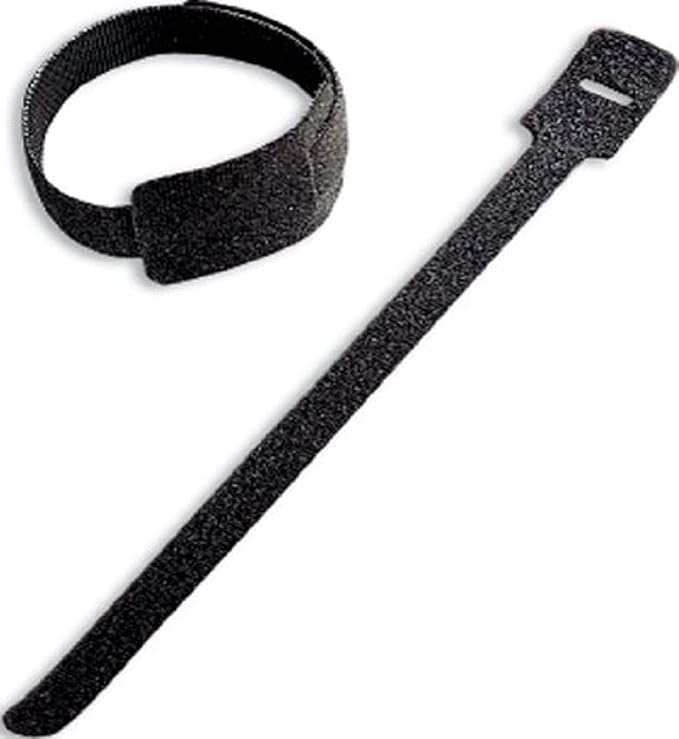 Gardner Bender 45-V15FBK Grip Strip Organizing Strap, 8 inch., 50 Pk., Black