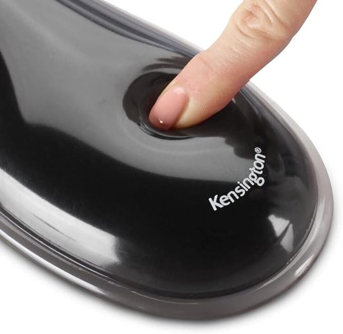 Kensington Duo Gel Mouse Pad with Wrist Rest - Red (K62402AM)