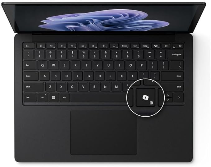 Microsoft Surface Laptop 6 15" Touchscreen Notebook - Intel Core Ultra 7 165H - 16 GB - 512 GB SSD - Black