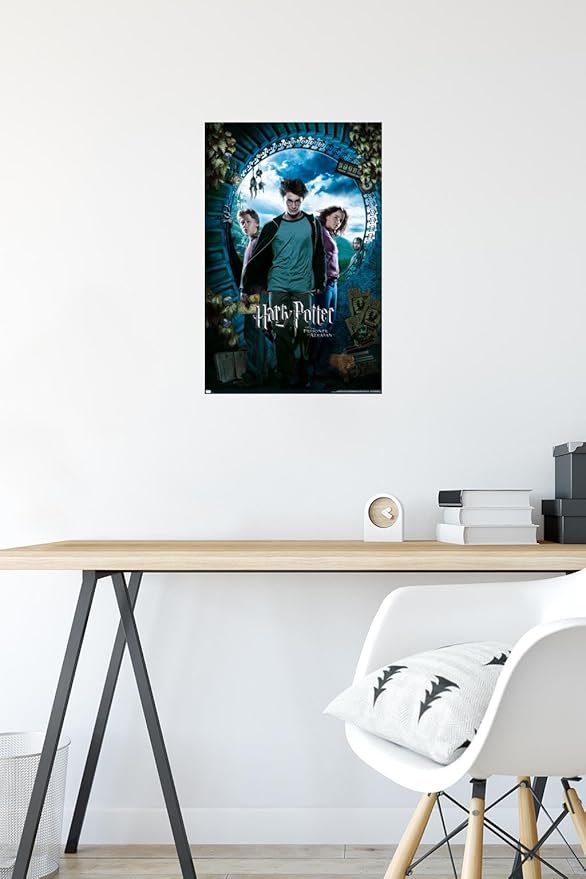 Trends International Harry Potter and the Prisoner of Azkaban - Sky One Sheet Wall Poster, 14.72" x 22.37", Premium Poster & Mount Bundle