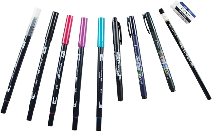 Tombow 56191 Advanced Lettering Set. Includes Need to Enhance Your Hand Lettering
