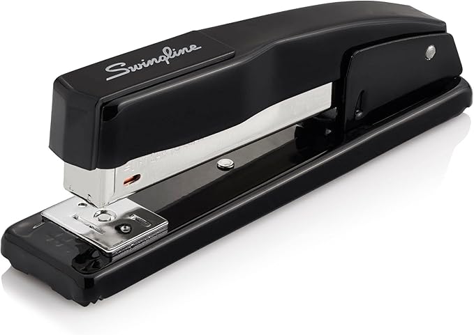 Swingline Stapler, Commercial Desktop Staplers, 20 Sheet Capacity, Black, 12 Pack (S7044401CS)