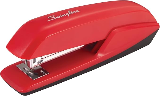 Swingline Stapler, 20 Sheet Capacity, 545 Desktop Stapler, Rio Red (S7054510)