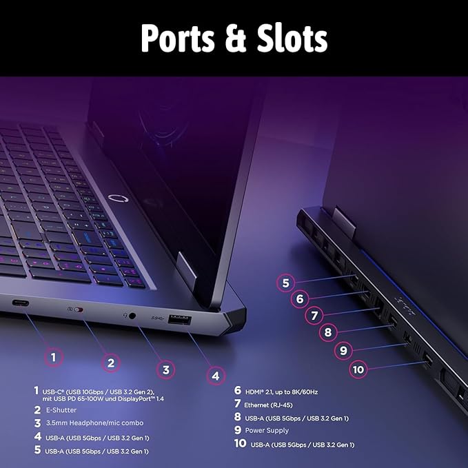 Lenovo LOQ 17.3 RTX 5060 AI Gaming Laptop, 17.3 FHD 165Hz, Intel i7-13650HX (Beats Intel i9-12900), NVIDIA RTX 5060, 64GB DDR5 RAM, 2TB SSD, RGB Backlit KB, RJ-45, Bundle with PCO Laptop Cooler