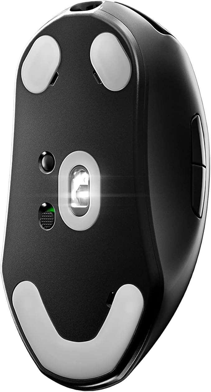 SteelSeries Esports Mini Wireless FPS Gaming Mouse – Ultra Light – Prime Mini Edition – 5 Programmable Buttons – Lag-free 2.4GHz – 100H Battery – 18K CPI Sensor – Magnetic Optical Switches – PC/Mac