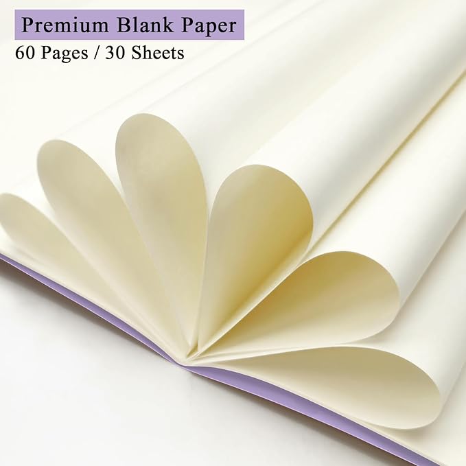 16 Pack Blank Books for Kids - 5.5"x 8.3", 60 Pages - Small Journals Bulk, Girls Notebooks for Drawing & Writing, Sketchbooks w/Colorful Soft Cover, Unlined Paper, A5 Travel Size