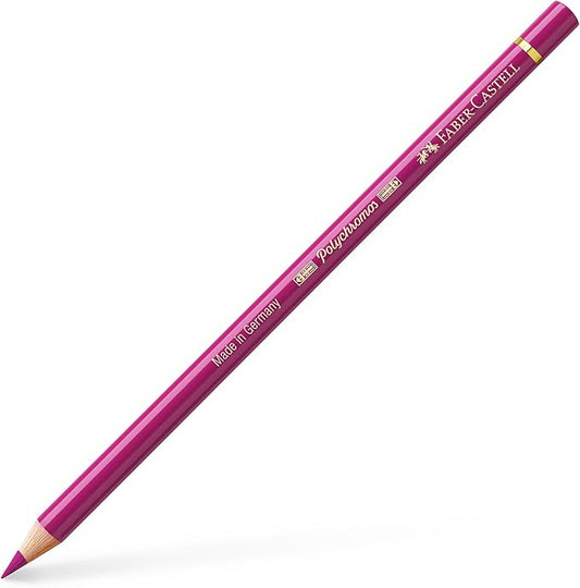Faber Castel Polychromos Colored Pencils, 125, Middle Purple Pink, 6 Count