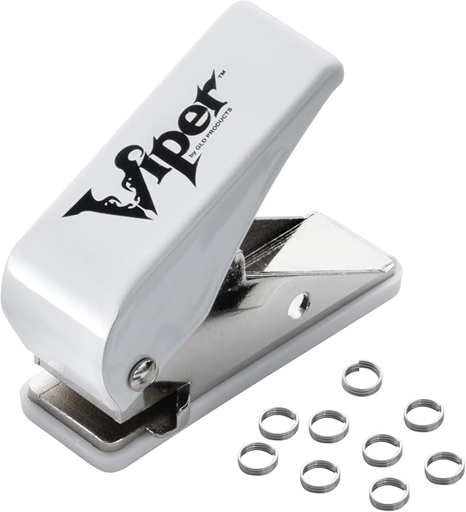 Viper by GLD Products Dart Accessory: Flight Hole Punch Tool (Steel and Soft Tip Darts), White (37-0103)