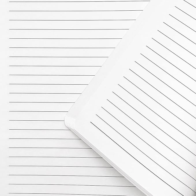 Notebook Journal, College Ruled Notebook Lined A5 160 Pages,Hard Cover Journals for Writing, Notebooks for Work Office School Women Men,5.7 inches x 8.4 inches(Dark Blue)