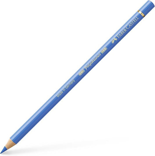 Faber Castel Polychromos Colored Pencils, 140, Light Ultramarine, 6 Count