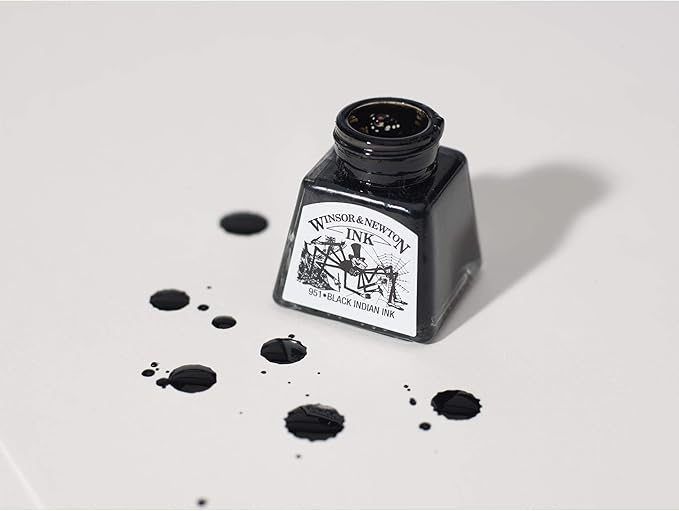 Winsor & Newton Drawing Ink, 14ml Bottle, Brilliant Green