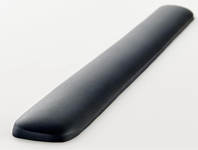 3M Gel Wrist Rest for Keyboards, Soothing 3M Gel Technology and Satin Smooth Cover for All Day Comfort and Support, Durable and Easy to Clean, 19", Black (WR85B)