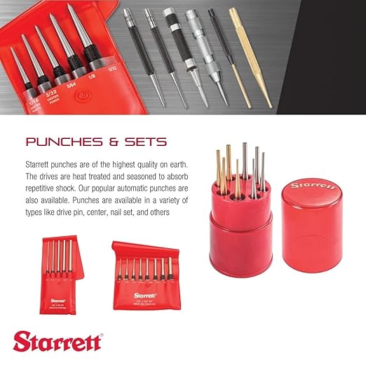 Starrett Point for Automatic Center Punch - Ideal for Professionals and DIY Home Improvement - Heavy Duty - PT22256