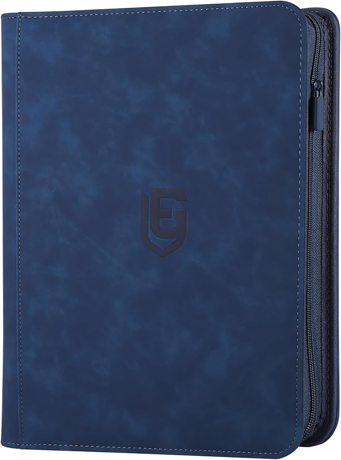9 Pocket Card Binder,540 Pocket Trading Card Binders,Loading Pocket Collectible Card Album for MTG, TCG, Sport Card, Game Cards Navy Blue