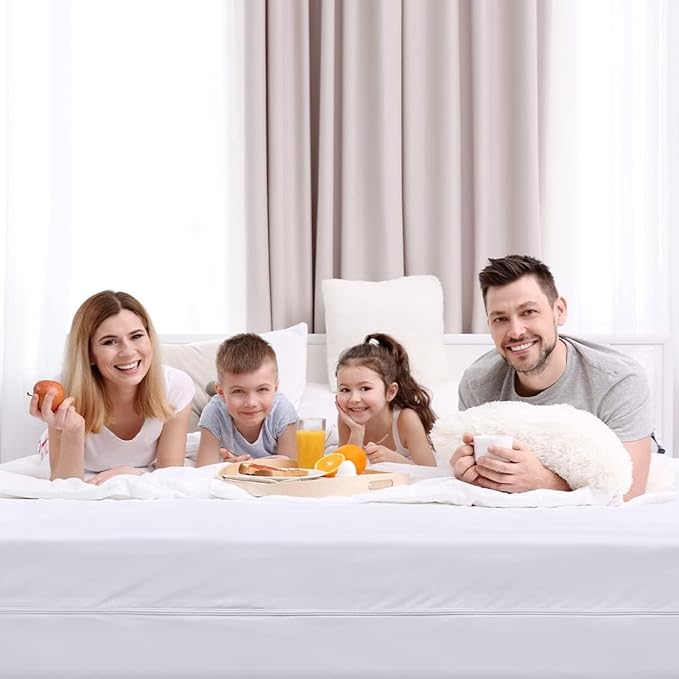Utopia Bedding Mattress Protector Zippered Sleeper Sofa Queen Size, 100% Waterproof Bed Bug and Dust Mite Proof Mattress Encasement, Absorbent 6 Sided Mattress Cover