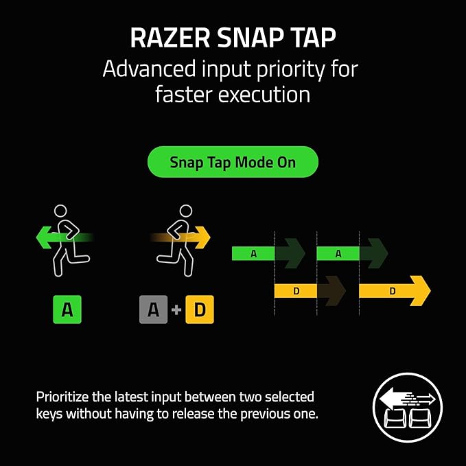 Razer Joro Portable Wireless Gaming Keyboard: Thin, Light, Compact - Chroma RGB - Low Profile Switches - Bluetooth - Long Battery Life - Snap Tap - For PC & Mac Laptops, Steam Deck, Smartphone, Tablet