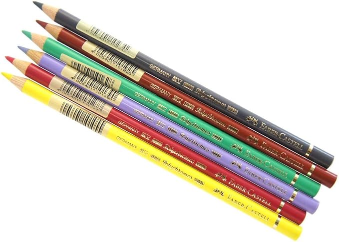 Faber-Castell Polychromos Artists' Single Pencil - Colour 217 Middle Cadmium Red