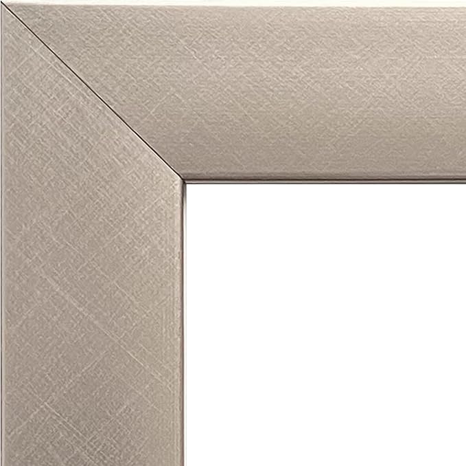 Map - Canada Wall Poster, 22.4L" x 14.7W", Silver Framed Version