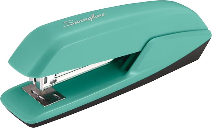 Swingline Stapler, 20 Sheet Capacity, 545 Desktop Stapler, Spring Green (S7054514)