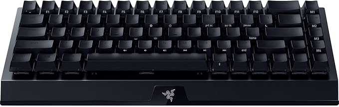 Razer BlackWidow V3 Mini HyperSpeed 65% Wireless Mechanical Gaming Keyboard: Yellow Mechanical Switches Linear & Silent - Phantom Pudding Keycaps - Chroma RGB - Up to 200 Hr Battery - Snap Tap