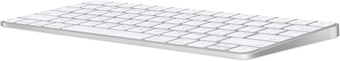 Apple Magic Keyboard: Wireless, Bluetooth, Rechargeable. Works with Mac, iPad, or iPhone; German - White