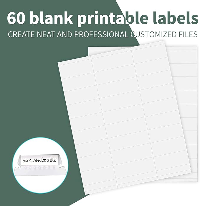 HERKKA Extra Capacity Hanging File Folders, 60 Pack Reinforced Letter Size Hanging Folders with Heavy Duty 3 Inch Expansion, Designed for Bulky Files, Medical Charts, Green