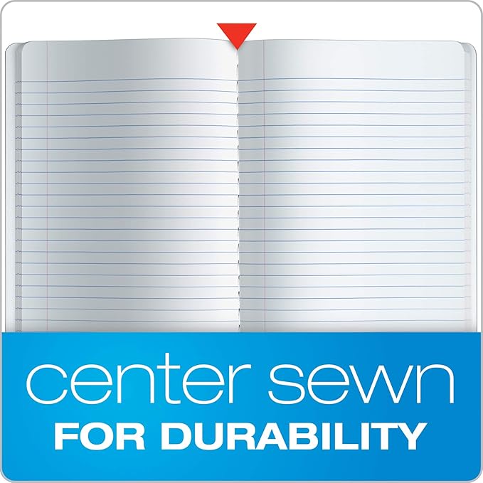 Oxford Composition Notebooks, 6 Pack, Cover Colors Vary, Wide Ruled Paper, 9-3/4 x 7-1/2 Inch School Journals, Assorted Marble Covers, 100 Sheets, per Book (63762)