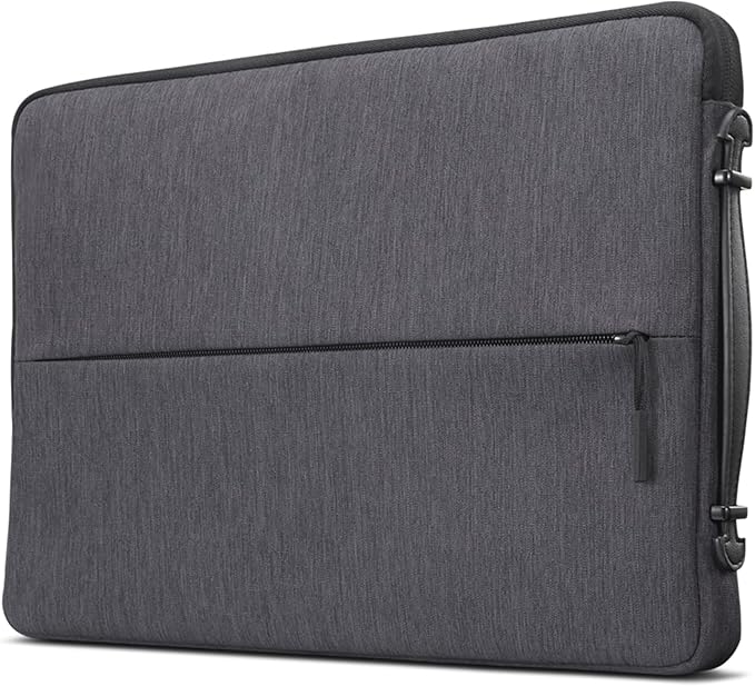 Lenovo Urban Laptop Sleeve 15.6 Inch for Laptop/ Notebook/Tablet Compatible with MacBook Air/Pro Water Resistant - Charcoal Grey