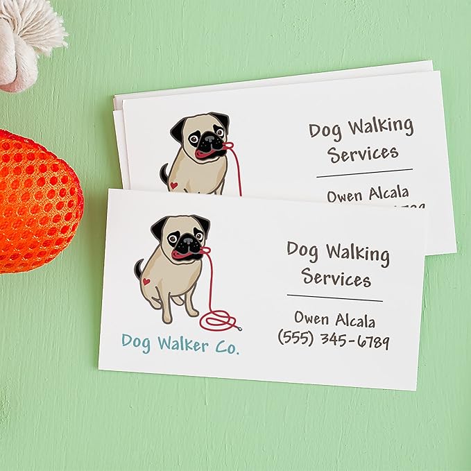 Avery Clean Edge Printable Business Cards with Sure Feed Technology, 2" x 3.5", White, 1,000 Blank Cards for Inkjet Printers (08870)